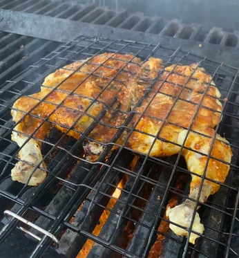 Charcoal-grilled halal chicken at Al Taj - Shawarma and Grill in south Winnipeg